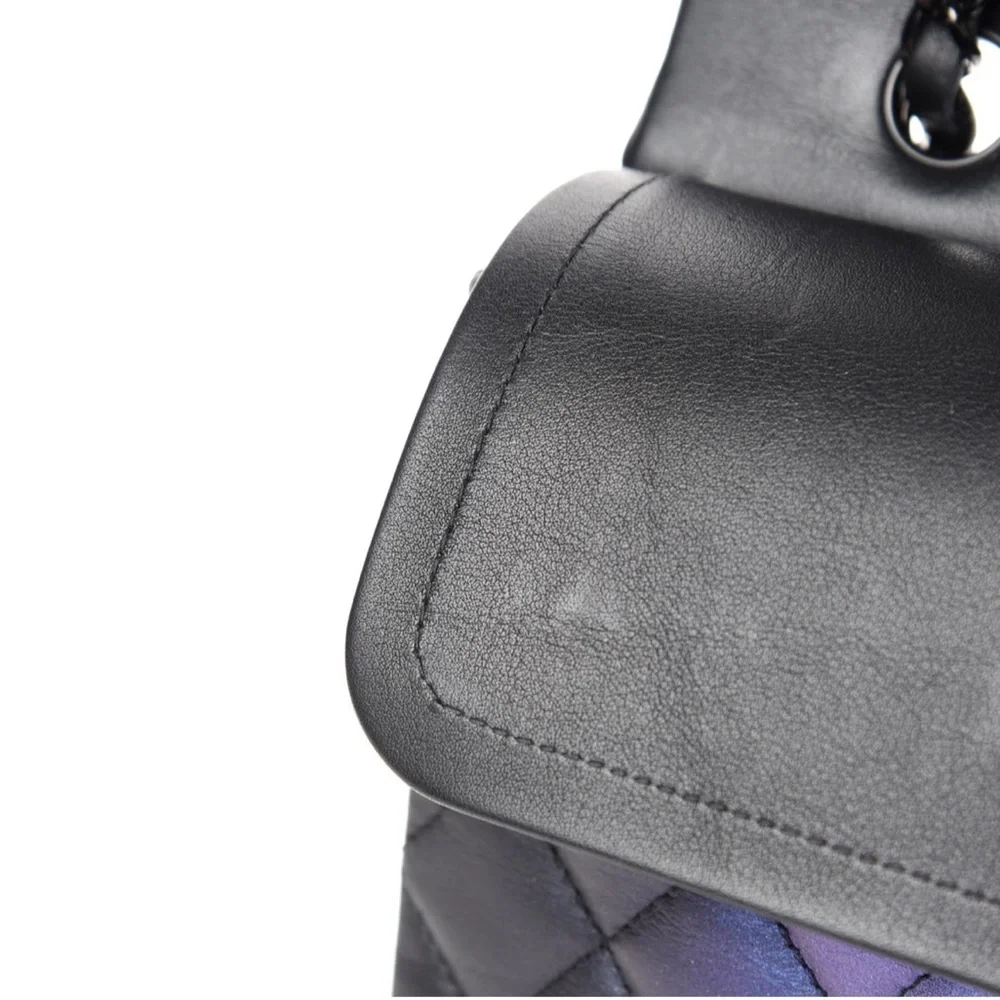 CHANEL Calfskin Quilted Ombre Medium Double Flap Bag - Picture 8 of 11